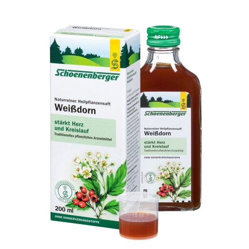 WEISSDORN SAFT Schoenenberger