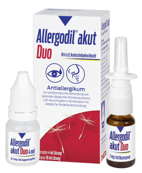 ALLERGODIL akut Duo 4ml AT akut/10ml NS akut
