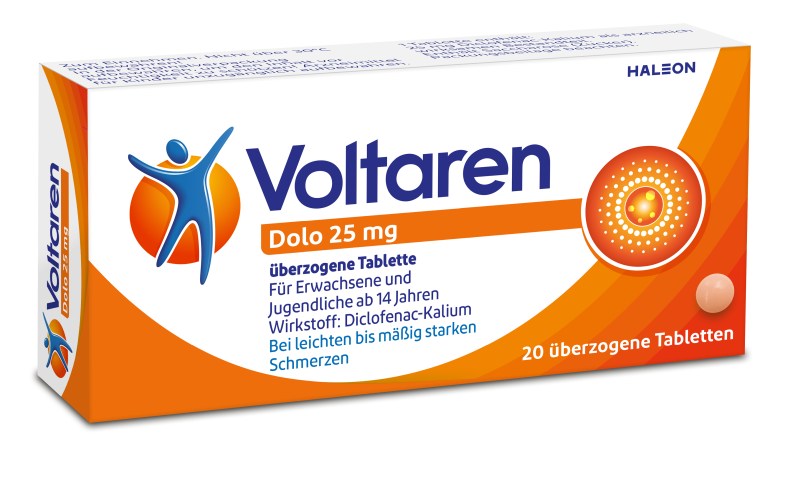 VOLTAREN Dolo 25 mg überzogene Tabletten