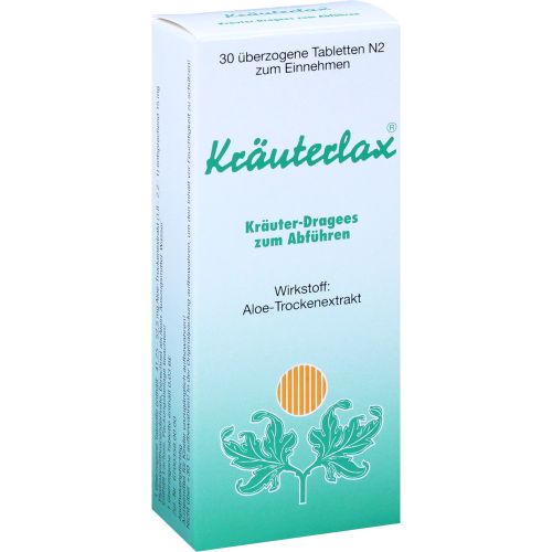 KRÄUTERLAX Dr.Henk 15 mg Kräuterdrag.z.Abführen
