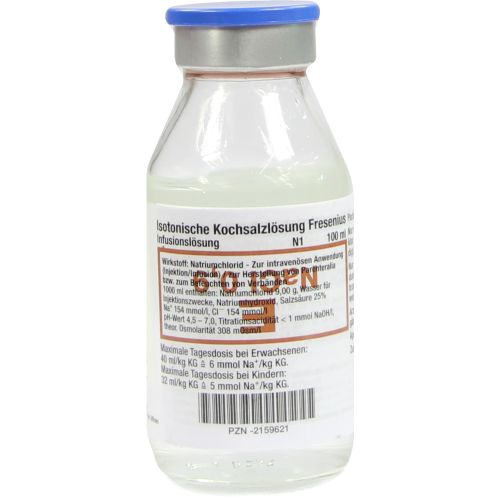 KOCHSALZLÖSUNG 0,9% Glasfl.Fresenius