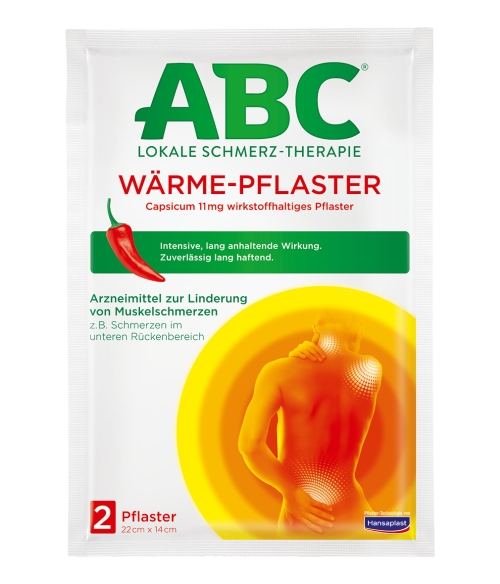 ABC Wärme-Pflaster Capsicum Hansaplast med 14x22