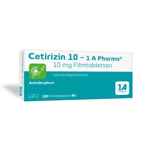 CETIRIZIN 10-1A Pharma Filmtabletten
