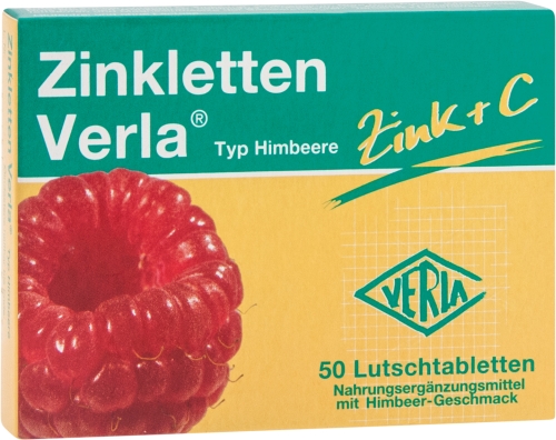 ZINKLETTEN Verla Himbeere Lutschtabletten