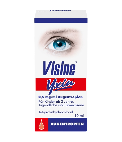 VISINE Yxin 0,5 mg/ml Augentropfen