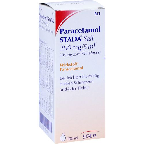 PARACETAMOL STADA Saft 200 mg/5 ml Lsg.z.Einnehmen