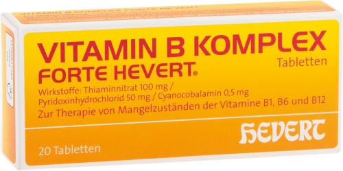 VITAMIN B KOMPLEX forte Hevert Tabletten