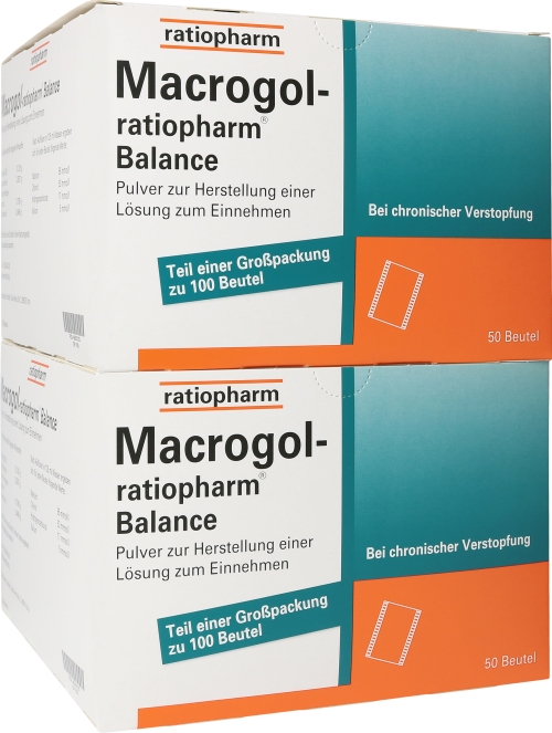 MACROGOL-ratiopharm Balance Plv.z.H.e.L.z.Einn.