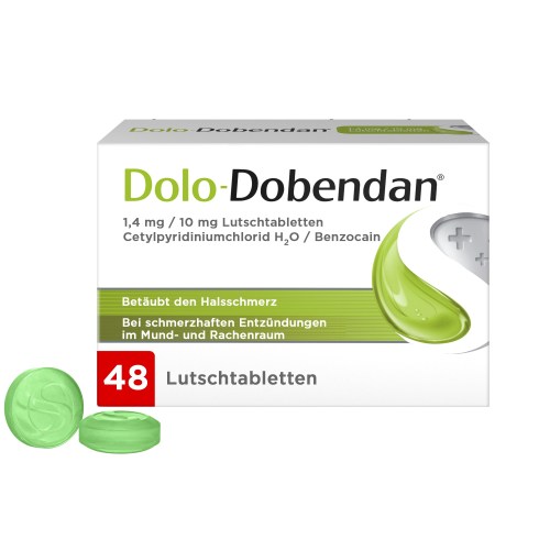 DOLO-DOBENDAN 1,4 mg/10 mg Lutschtabletten