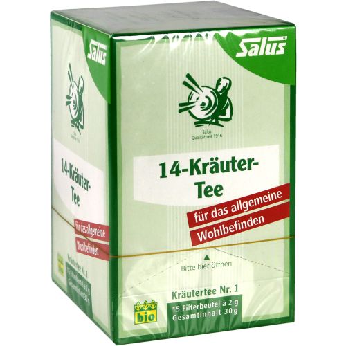 14-KRÄUTER-Tee Kräutertee Nr.1 Salus Filterbeutel