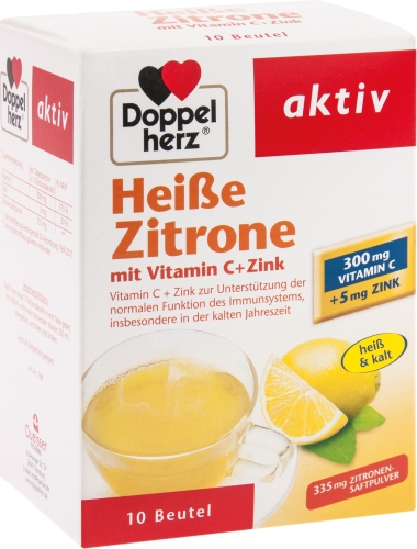 Doppelherz Heiße Zitrone Vitamin C + Zink