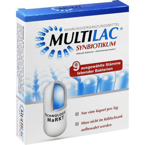 MULTILAC Synbiotikum magensaftresistente Kapseln