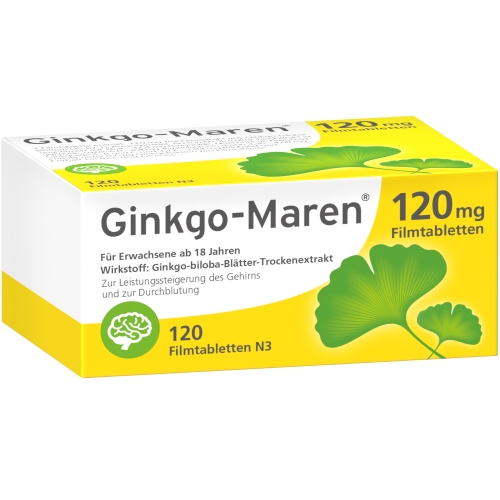 GINKGO-MAREN 120 mg Filmtabletten