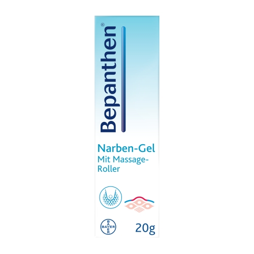 BEPANTHEN Narben-Gel mit Massage-Roller