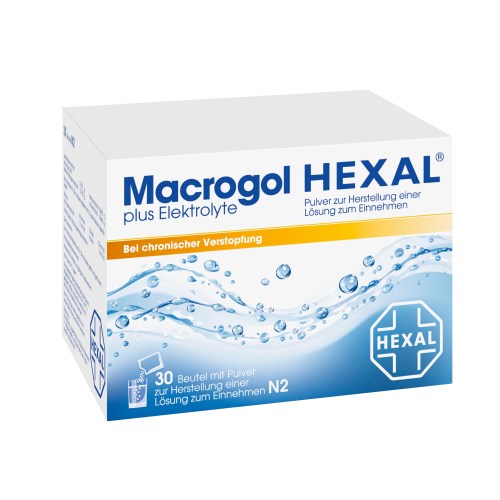 MACROGOL HEXAL plus Elektrolyte Plv.z.H.e.L.z.E.