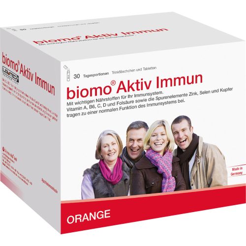 BIOMO Aktiv Immun Trinkfl.+Tab.30-Tages-Kombi
