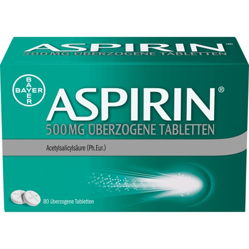 Aspirin 500mg überzogene Tabletten