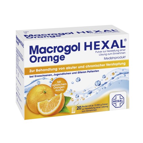 MACROGOL HEXAL Orange Plv.z.Her.e.Lsg.z.Einn.Btl.