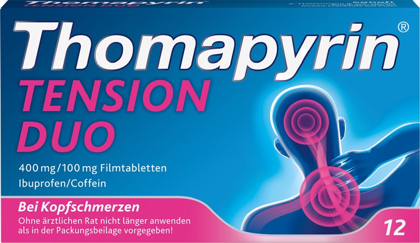 THOMAPYRIN TENSION DUO 400 mg/100 mg Filmtabletten