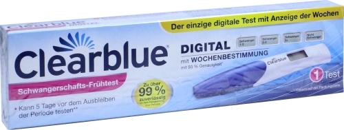 CLEARBLUE Schwangerschaftstest m.Wochenbestimmung