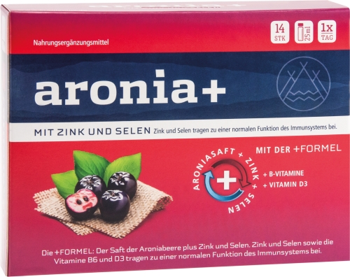 ARONIA+ IMMUN Trinkampullen