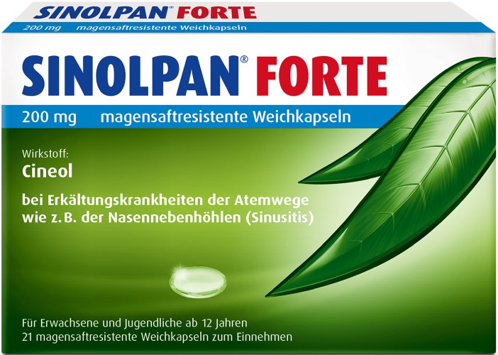 SINOLPAN forte 200 mg magensaftres.Weichkapseln