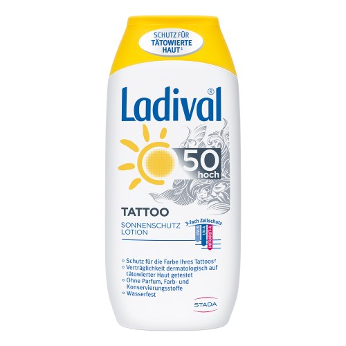 LADIVAL Tattoo Sonnenschutz Lotion LSF 50