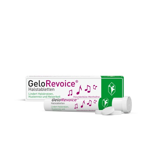 GeloRevoice Halstabl. Holunderblüte-Mentholfrei