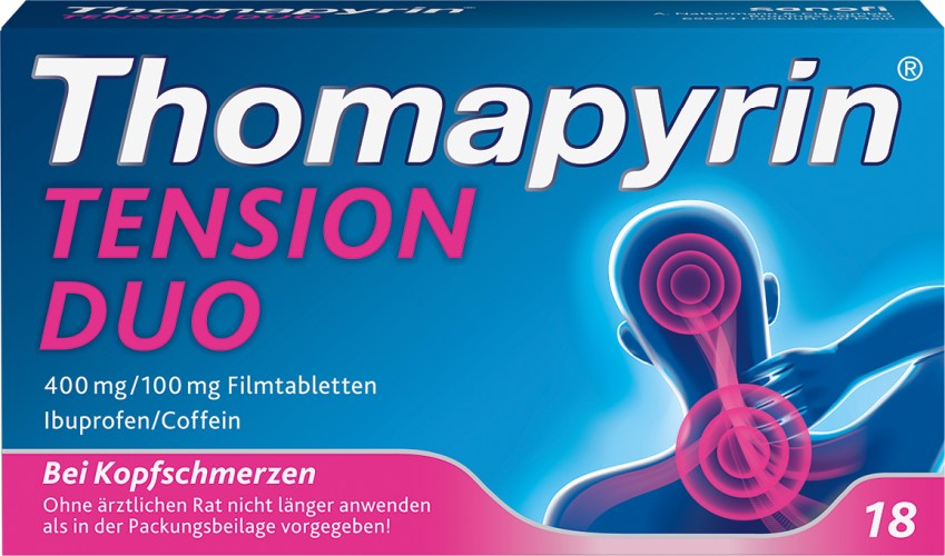 THOMAPYRIN TENSION DUO 400 mg/100 mg Filmtabletten