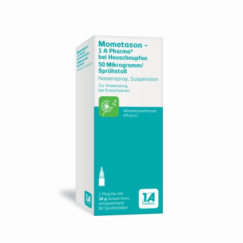 MOMETASON 1A Phar.b.Heuschnupfen 50µg/Spr.Stoß 60