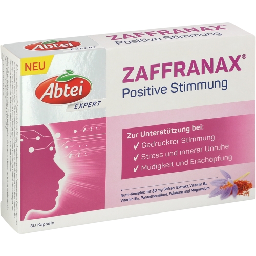 ABTEI EXPERT ZAFFRANAX Positive Stimmung Kapseln