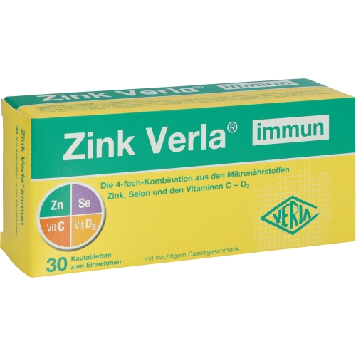 ZINK VERLA immun Kautabletten
